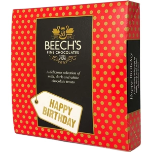 Beech's Happy Birthday Fine Chocolates - 90g Beechs Gift Box