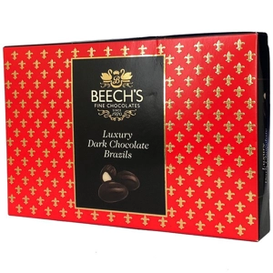 Beechs Luxury Dark Chocolate Brazils 145g Box - Beech's Chocolates