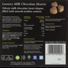 Beech's Luxury Milk Chocolate Praline Hearts - 65g Beechs Gift Box