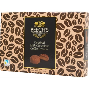 Beech's Milk Chocolate Coffee Creams - 150g Beechs Fondant Gift Box
