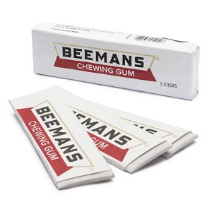 Beemans Chewing Gum 5 Piece Stick Pack