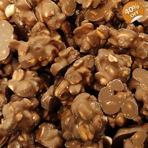 Belgian Milk Chocolate Peanut Clusters - Nut Cluster