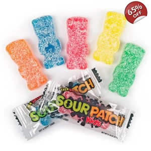 Big Sour Patch Kids Individually wrapped - Fruity Gummy Sweets