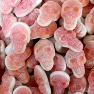Vidal Jelly Blood Skulls - Gummy Halloween Sweets