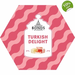 Bonds Rose and Lemon Flavoured Turkish Delight - 215g Box