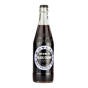 Boylan Diet Black Cherry Soda - 355ml Bottle