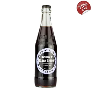 Boylan Diet Black Cherry Soda - 355ml Bottle