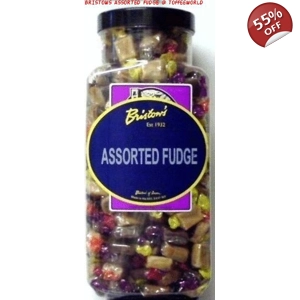 Bristows Assorted Fudge - Soft Wrapped Sweets