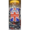 Great British Mix Dobsons Ryburn White Red & Blue Mega Lollies
