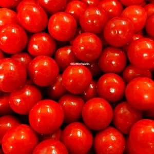 Bubble King Really Cherry BubbleGum Balls - Oak Leaf Red Gum Ball