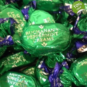 Buchanans Peppermint Fondant Creams - Dark Chocolate Mint Fondants