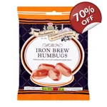Buchanan's Iron Brew Humbugs - 180g Bag - Buchanans Scottish Sweets