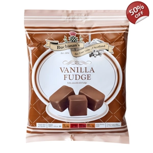 Buchanan's Vanilla Fudge - 170g Bag - Buchanans Scottish Sweets