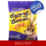 Cadbury Caramel Bunnies 40g Chocolate Sweets