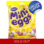 Cadbury Mini eggs Milk Chocolate Delights 100g Bags x 4
