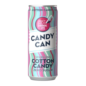 Candy Can Sparkling Cotton Candy Zero Sugar 330ml Can
