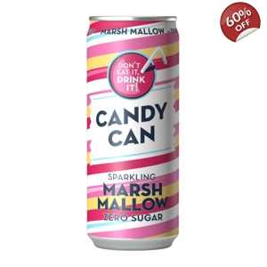 Candy Can Sparkling Marshmallow Zero Sugar - 330ml Can