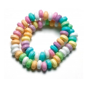Candy Necklaces Dolly Beads - Hard Candy Sweets