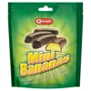 Carletti Chocolate Covered Mini Mallow Bananas 135G Bag