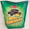 Carletti Chocolate Covered Mini Mallow Bananas 135G Bag