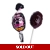 Charms Black Cherry Blow Pop Lollipop with Bubbl..