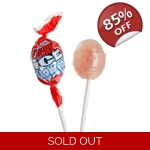 Charms Cherry Ice Blow Pop Lollipop with Bubble Gum Centre 18.4g Lolly
