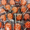 Charms Orange Pumpkin pops - Halloween Lollipops Candy Sweets