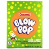 Charms Sour Apple Blow Pop - Bubble Gum Filled Lollipop