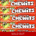 Chewits Orange Flavour Chews Stick Pack Sweets Chewits Orange Flavour Chews Stick Pack Sweets