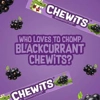 Chewits Blackcurrant Flavour Chews - 30g Stick Pack