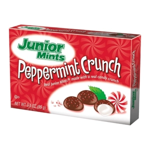 Junior Mints Peppermint Crunch - 99g Box - Christmas Edition