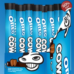 Cow Tales Limited Edition Oreo - 28g Goetze's Cows Tale Chewy Bar