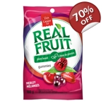 Dare Candy Co - Real Fruit Gummies Medley - 180g Bag Canadian Sweets
