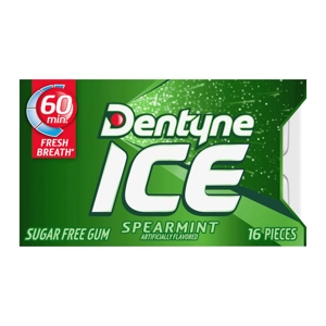Dentyne Ice Spearmint Sugar-Free Chewing Gum - 16 pieces Pack