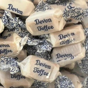 Sugar Free Devon Toffees - Thornes Wrapped Toffee Sweets