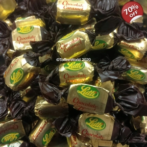 Carachoc Chocolate Toffees - Lutti Wrapped Toffee Sweets