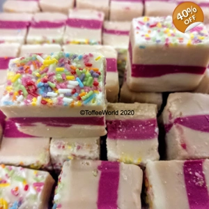 TFF Birthday Cake Fudge - The Fudge Factory