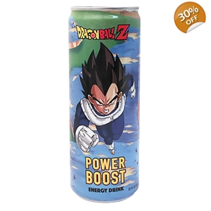 Dragon Ball Z Vegeta Power Boost Energy Drink - 355ml Can