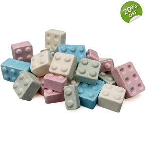 Dr Sweet Candy Bricks - Edible Building Brick Blocks Fruity Candies