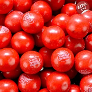 Dubble Bubble Gum Balls - Hot Cinnamon Bubble-gum - 113g Bag