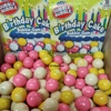 Dubble Bubble Birthday Cake Gum Balls - BubbleGum Gumballs