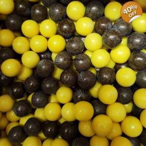 Dubble Bubble Chocolate and Banana Gum Balls - BubbleGum Gumballs