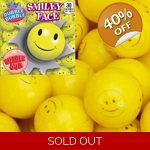 Dubble Bubble Smiley Face Gumballs - Yellow Bubblegum Smiles Gum Balls