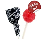 Dum-Dums Lollipop - Black Cherry Flavour x 5 Dum Dum Lollies