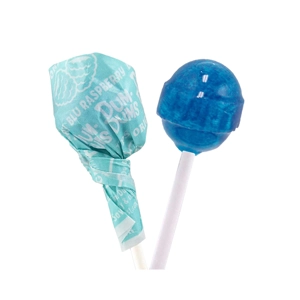 Dum-Dums Lollipop - Blue Raspberry Flavour x 5 Dum Dum Lollies