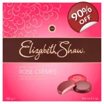 Elizabeth Shaw Dark Chocolate Rose Cremes Box 180g