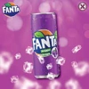 Fanta Grape -  Imported Soft Drink Soda - 320ml Slim Can