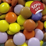 Glisten Milk Chocolate Beans - Assorted Colours