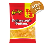 Gurley's Butterscotch Buttons -Hard Boiled Butter Scotch Drops 92g Bag Gurley's Butterscotch Buttons -Hard Boiled Butter Scotch Drops 92g Bag