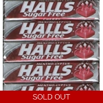 Halls Cherry Sugar Free / Diabetic Mentho-Lypthus Sweet Packets